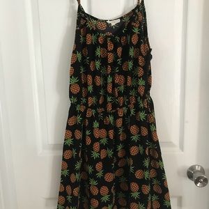 Pineapple summer dress